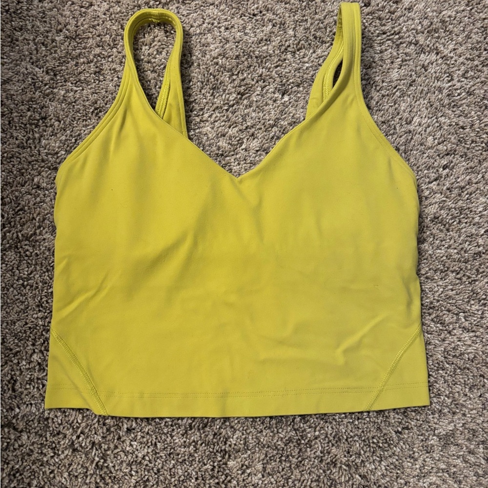 Lululemon yellow align tank